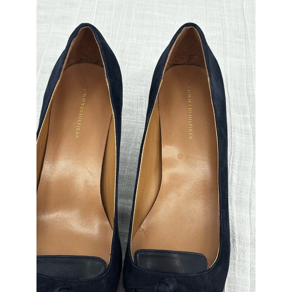 Tommy Hilfiger twjuline leather/suede navy blue 
  11M - Picture 9 of 9